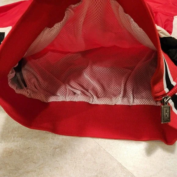 VTG 90s Russell Athletic Lightweight Windbreaker Mens L Large Blank Pullover Red - Picture 10 of 11